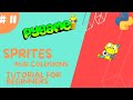 Coding games in python with Pygame #11 Sprites and Collisions
