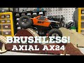 Furitek stinger brushless system for the Axial AX24! Install, Crawling and more!