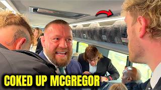 IDIOTS Logan \u0026 Jake Paul SHOOK By Conor Mcgregor. *NEW FOOTAGE*