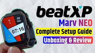 beatXP Marv NEO Smartwatch Full Setup Guide | How To Connect BeatXP MARV NEO Smartwatch