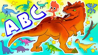 Learn DINOSAUR names | ABC for kids | Club Baboo | D is for Dinosaur | Learn the alphabet | T-Rex