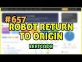 LeetCode Problem 657: Robot Return To Origin