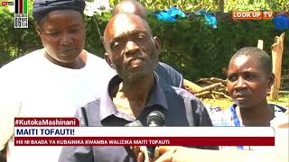 Familia Moja Huko Kakamega Yalazimika Kuufukua Mwili