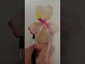 How to paint watercolor iris (Check out the full video also!) #shorts #shortvideo #shortsvideo