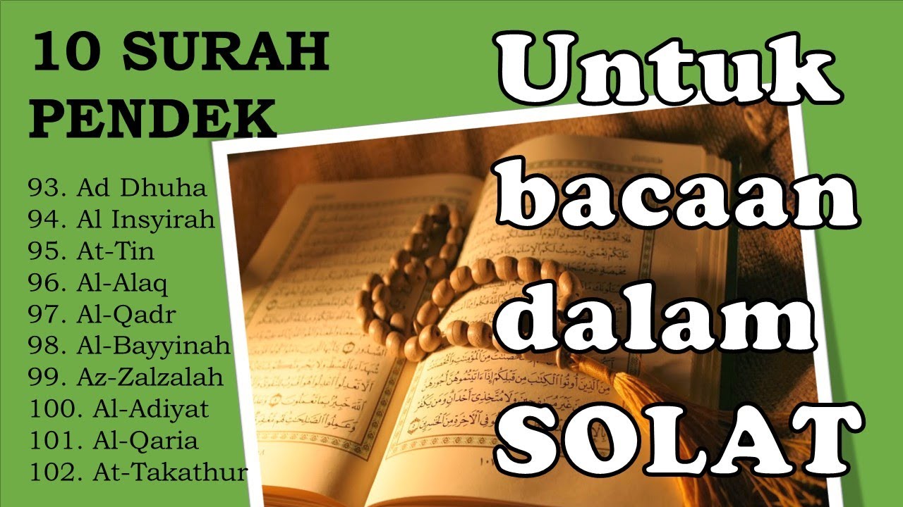 Surah Pendek Yang Dibaca Ketika Solat - Robert Hodges