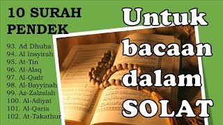 10 surahs for prayer