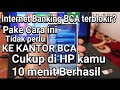 Cara Mengatasi Internet M-bank BCA Terblokir Di HP(10 menit cara ini berhasil)