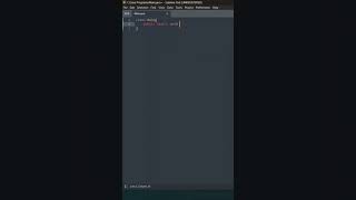 How to run a Java program in the Sublime Text Editor | code in #shorts #sublime #java #tutorial