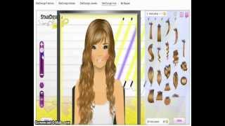 Stardoll_Tutorial_ 2013: Hair design tutorial