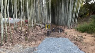 191.夫婦で京都みたいな竹林を作ろう！アルティジャーナロッソ　ピザ屋