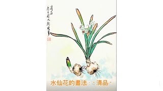 水仙花的畫法：“清品”完整版