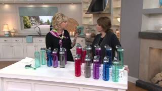 Contigo Set of 2 24oz. Ashland Water Bottles on QVC