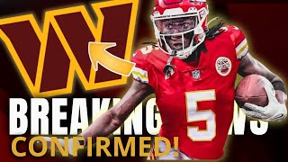 🔥EXPLOSIVE NEWS! 5 PLAYERS KLIFF KINGSBURY WILL BRING TO THE COMMANDERS!|  Commanders News