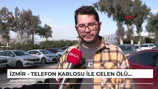 İzmir - Telefon kablosu ile gelen ölümlü motosiklet kazasında asli kusurlu belli oldu