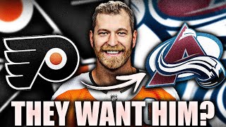 Colorado Avalanche WANT CLAUDE GIROUX? Philadelphia Flyers Trade Rumours (NHL News Today 2022)