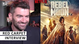 Stuart Martin Rebel Moon - Part One: A Child of Fire Premiere Interview
