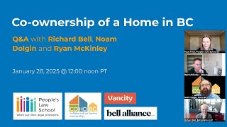 Co-ownership of a Home in BC (Recorded Webinar)