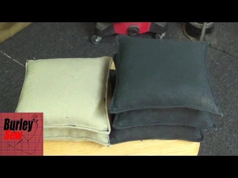 DIY Cornhole Bean Bag How To DIY Cornhole Bean Bag How To