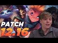 LS | LoL PATCH 12.16 Rundown - Yuumi Zeri Draven Hit, Zoe Support Buffs