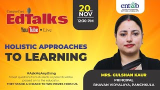 Holistic Approaches To Learning | Webinar For Students & Teachers
