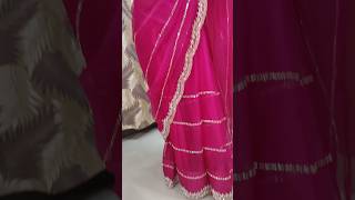 Pink Saree#gulabi saree#shorts#youtubeshorts