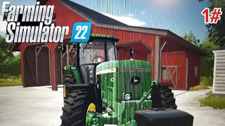 first video new farm farming simulator 22  #1