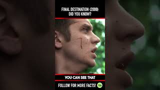Did you know THIS about FINAL DESTINATION (2000)? Fact 5