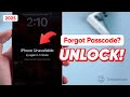 How to Unlock iPhone without Passcode If Forgot 2025 | 3 Ways