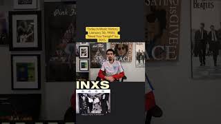 Today In Music History (January 30, 1988). “Need You Tonight” by INXS.#michaelhutchence