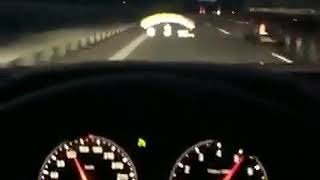 Crazy speed on the road😳😳😳🔥🔥🔥🔥 bmw m6 reach 317km/h