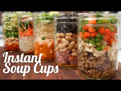 5 Easy Instant Soup Cups 5 Easy Instant Soup Cups
