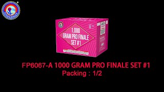 {500 gram cakes fireworks} 136 shots cakes fireworks FP6067-A 1000 GRAM PRO FINALE SET #1