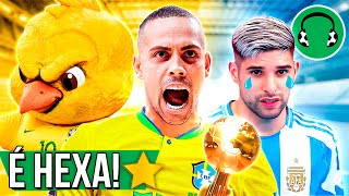 ♫ BRASIL É HEXA NA COPA DO MUNDO DE FUTSAL! 🏆 | Paródia Primeiro Beck - MC Guizinho Niazi, Silva MC