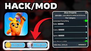 Dice Dreams Hack 2026 - How to Get 999,999 Unlimited Free Rolls and Coins (Mod APK iOS & Android)