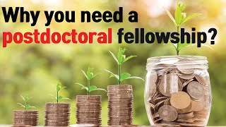 Why do you need a postdoctoral fellowship?