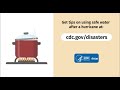 follow recs about boiling water