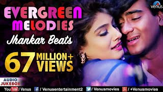 Evergreen Melodies - Jhankar Beats | 90'S Romantic Love Songs | JUKEBOX | Hindi Love Songs