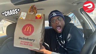 i became a doordash driver IN THE HOOD for 24 hours