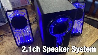 【開封動画】2.1ch Speaker System をチェック！