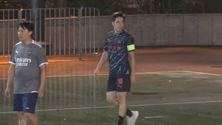 賽後精華 時代足球總會-2024法丙組聯賽-PSFC(黑)vsKFC(灰)