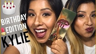 Kylie Cosmetics Birthday Collection Unboxing | Leo Kylie Lip Kit | Swatch + First Impression