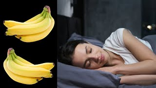 7 Benefits of Eating a Banana Before Bedtime !!