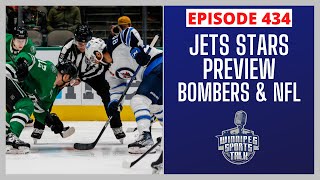 Winnipeg Jets vs. Dallas Stars preview, Blue Bombers season recap, NFL Thanksgiving weekend