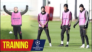 Training | Reds prepare for PSG Champions League clash | Manchester United