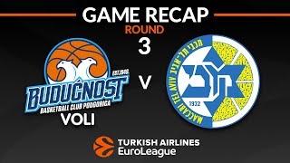 Highlights: Buducnost VOLI Podgorica - Maccabi FOX Tel Aviv