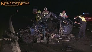 Horrorunfall auf der A3 bei Siegburg (07.04.2015)