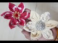 How to Make Fabric Flowers /Quick and Easy Tutorial