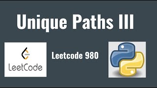 Leetcode 980: Unique Paths III