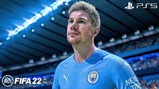 FIFA 22 - Liverpool vs. Man City - Premier League 22/23 Full Match at Anfield PS5 Gameplay | 4K