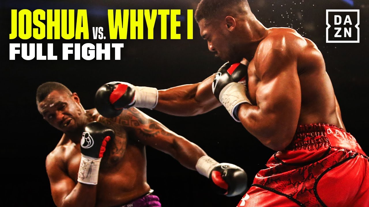 Anthony Joshua Vs Dillian Whyte | FULL FIGHT - YouTube